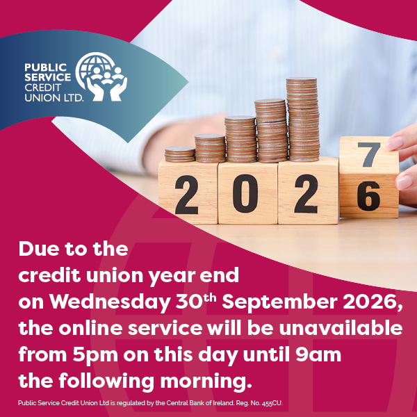 Online Access Unavailable 30th September - 1st October