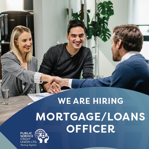We are hiring a mortgage / loans officer