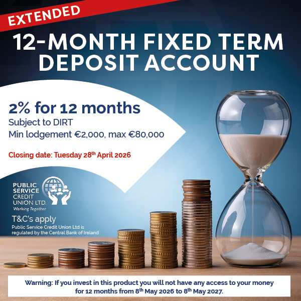 New Fixed Term Deposit Account