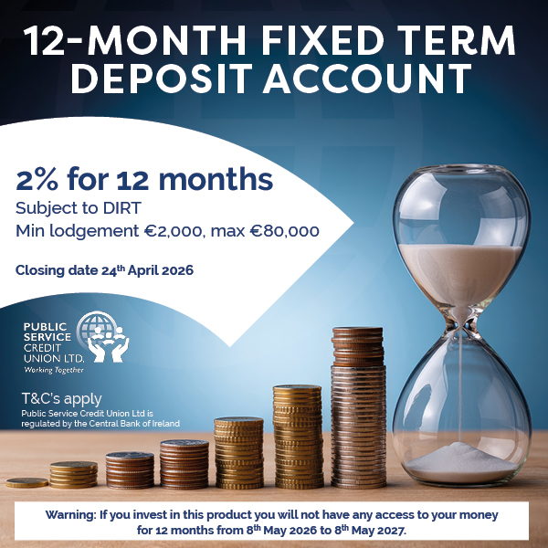 New Fixed Term Deposit Account